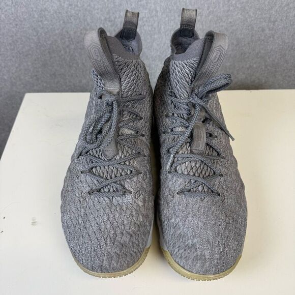 Nike LeBron 15 EP 'City Edition' 897649-005 Men's Size 13 Gray Basketball Shoes - Picture 2 of 9